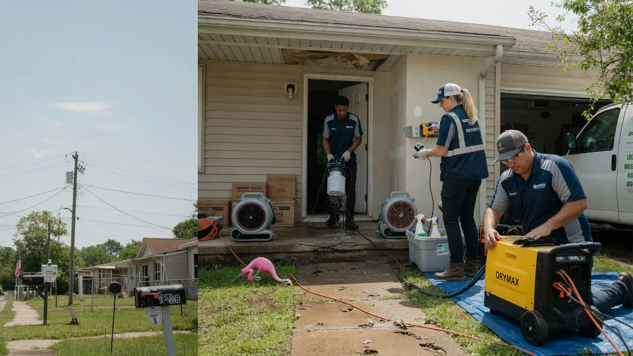 Storm Damage Water Removal in East Palestine, OH near me